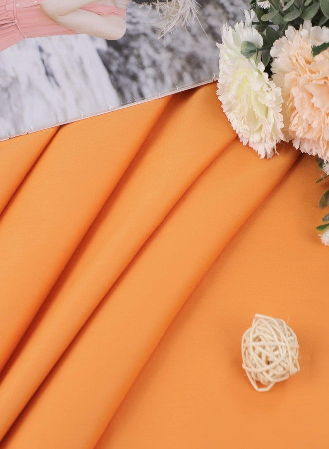 PiccoCasa Body Pillow Cover - Soft Wrinkle Cotton - 300 Thread Count - Breathable Body Pillow Case, 20 x 48, Orange - Image 5