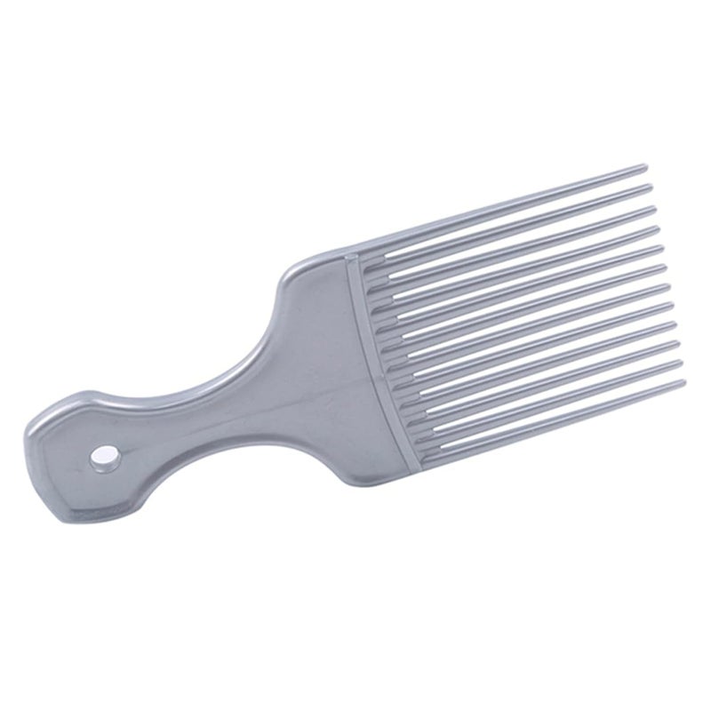 1Pc Grey SalonStyle Pick and Barber Comb Pick Comb for Curly and Parting Care for Thick Hair Quality Barber Supplies Hair Care