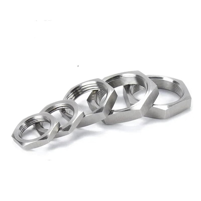 2 بوصة أنثى BSPT صامولة قفل سداسية تركيب أنابيب 304 فولاذ مقاوم للصدأ - Image 1