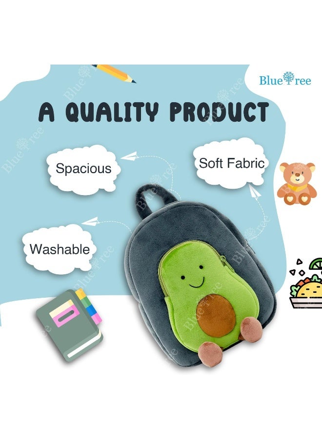بلو تري حقيبة ظهر لطيفة للأطفال من بلو تري، حقيبة سفر صغيرة من القطيفة على شكل حيوانات كرتونية للأطفال البنات والأولاد من عمر 1 إلى 5 سنوات - Image 5