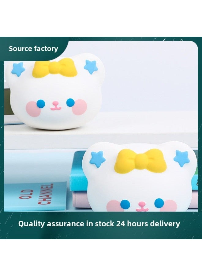Slow Rebound Toy Pinch Doll Hand-held Girl's Gift Cute Cartoon Decompression Vent Craft Ornaments-Color:Chicken And Duck-Specifications:Slow Rebound - Image 4