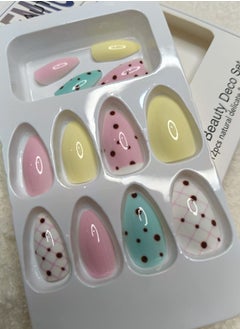 Generic Artificial nails for installation - women's decorations - 12 pieces  - Image 2