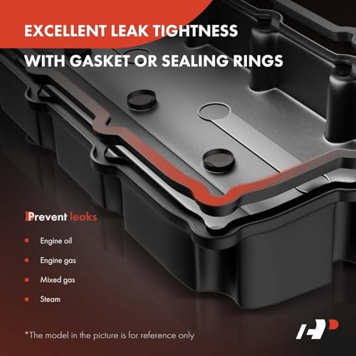 A-Premium Engine Valve Cover, with Gasket & Bolts, Compatible with Chrysler Dodge Jeep - 2007-2020 - 200, Sebring, Avenger, Caliber, Journey, Compass, Patriot, 2.0L 2.4L, Replace # 4884760AE - Image 2