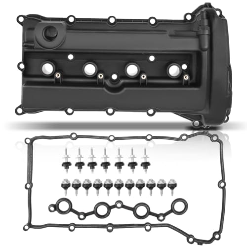 A-Premium Engine Valve Cover, with Gasket & Bolts, Compatible with Chrysler Dodge Jeep - 2007-2020 - 200, Sebring, Avenger, Caliber, Journey, Compass, Patriot, 2.0L 2.4L, Replace # 4884760AE - Image 1