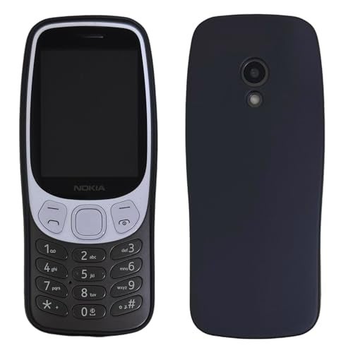 ZAOMA Thermoplastic Polyurethane Back Cover Case Compatible For Nokia 3210 4G 2024 Ds-Model No. : Ta-1619-(Pack Of 2) (Nk32104GPremblk),Black - Image 2