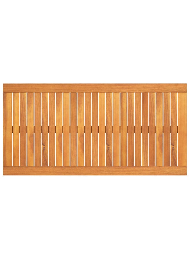 فيداكسل طاولة قهوة 100×50×33 سم خشب أكاسيا صلب 311833 - Image 2