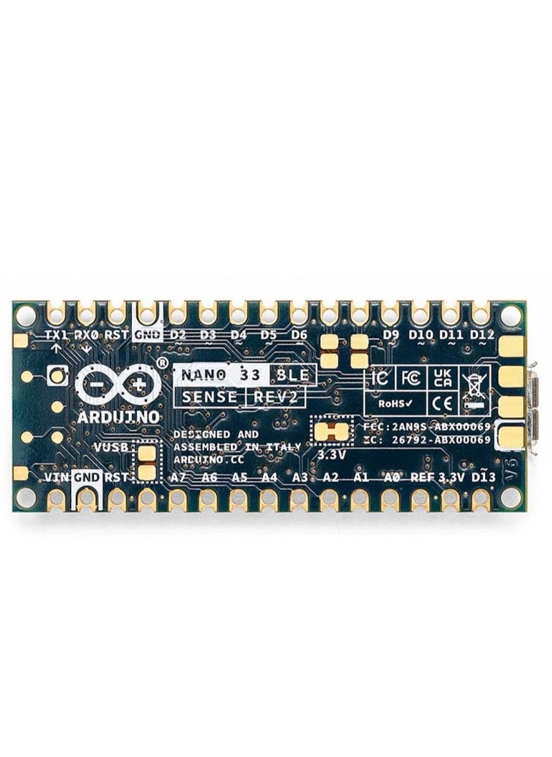 Arduino - Arduino Nano 33 BLE Sense Rev2 with headers - Image 1