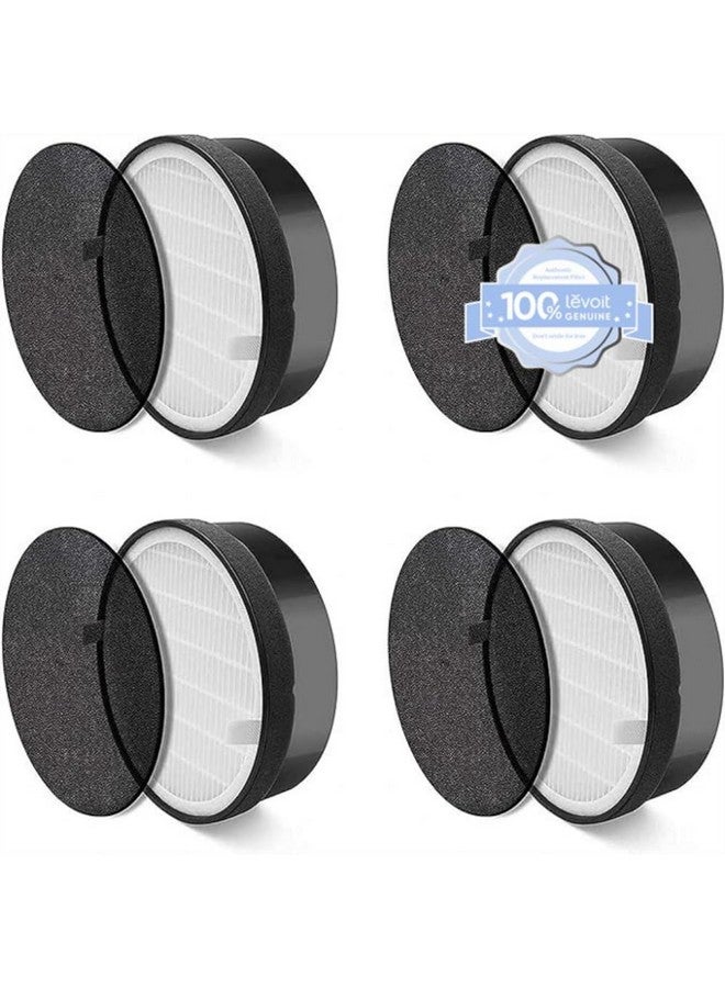 LEVOIT LEVOIT LV-H132 Replacement Filter, Genuine LV-H132-RF Air Purifier Filters, High-Efficiency Activated Carbon for Removal of Smoke, Odor, Allergens, Pollen, 4 Pack  - Image 1
