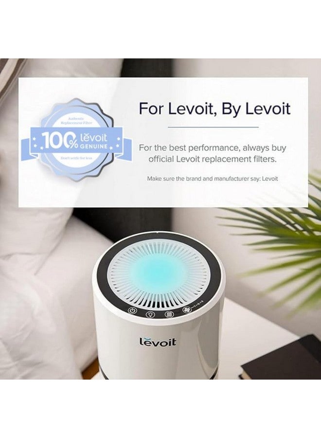 LEVOIT LEVOIT LV-H132 Replacement Filter, Genuine LV-H132-RF Air Purifier Filters, High-Efficiency Activated Carbon for Removal of Smoke, Odor, Allergens, Pollen, 4 Pack  - Image 4