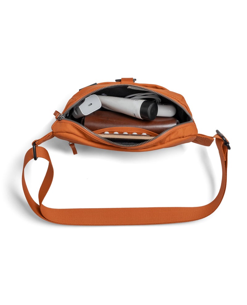 DailyObjects Monkey Shoulder Orbit Fanny Sling Crossbody Waist Bag for Men & Women I Adjustable Straps with G-Hook Closure 100% Recycled Travel Pouch|Stylish & Spacious Unisex Bag Handcrafted in India - Image 2