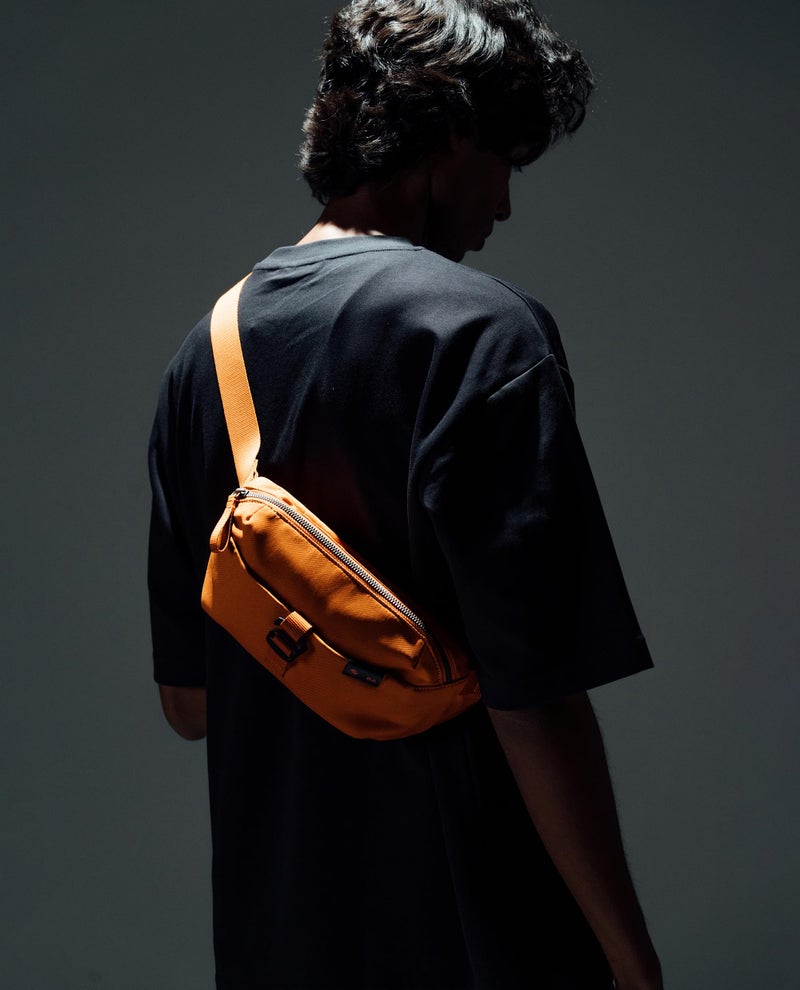 DailyObjects Monkey Shoulder Orbit Fanny Sling Crossbody Waist Bag for Men & Women I Adjustable Straps with G-Hook Closure 100% Recycled Travel Pouch|Stylish & Spacious Unisex Bag Handcrafted in India - Image 3