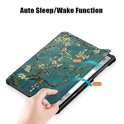 Gylint Case for Lenovo Tab K10 2021, Folding Folio Ultra-Thin PU Leather Stand Case Cover for Lenovo Tab K10 2021 TB-X6C6 / M10 Plus (2nd Gen) TB-X606F TB-X606X 10.3" Tablet Plum - Image 3