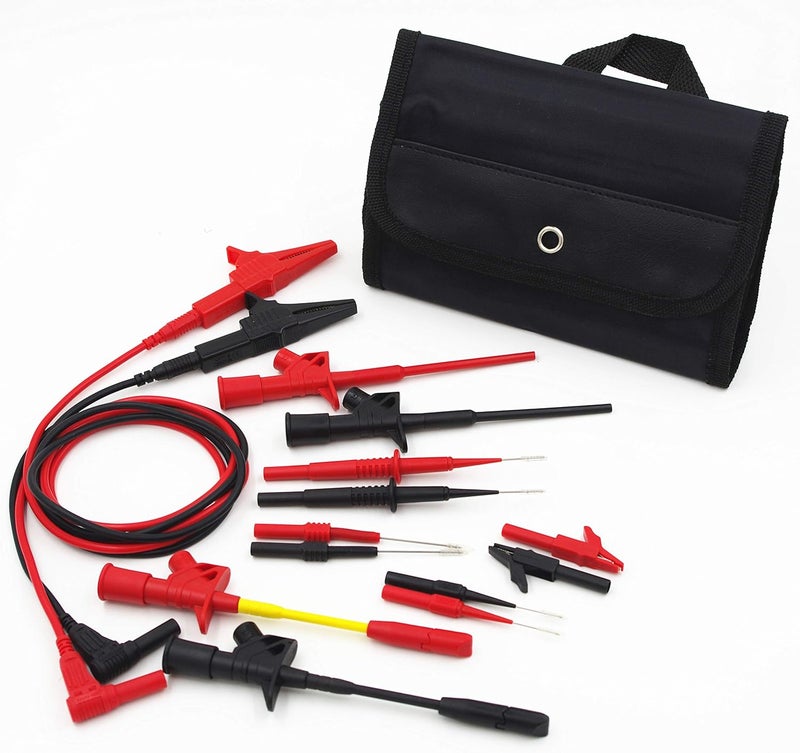 TestHelper TH-9-KIT Insulation 4mm Banana Test Lead Probe for Multimeter Meter - Image 1