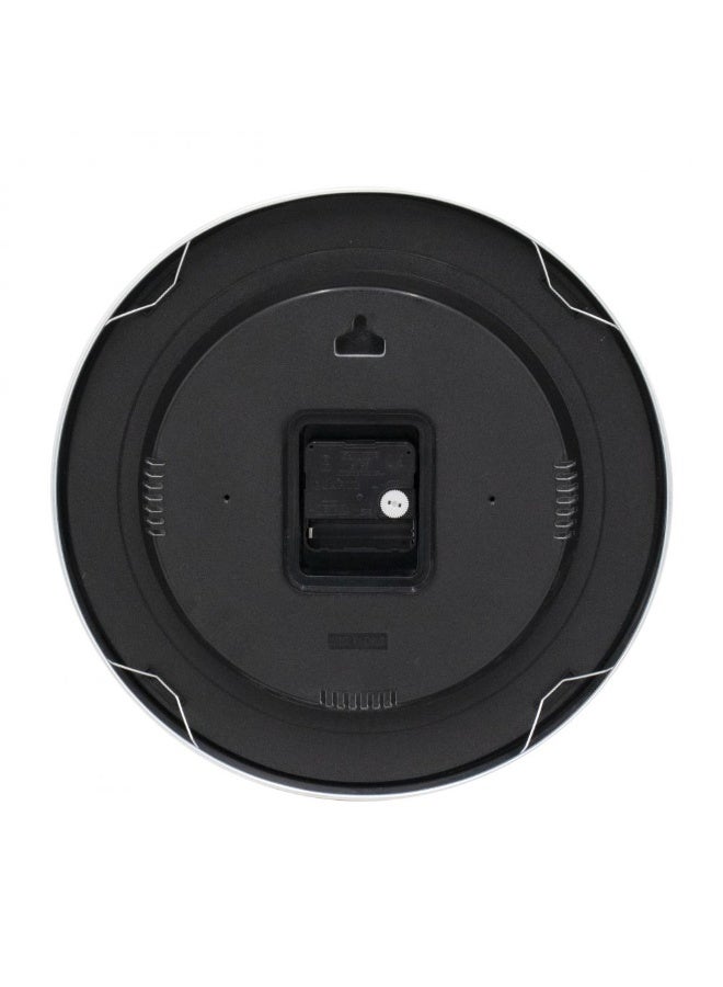 DANUBE HOME ساعة حائط pendulum المعدنية من كامبريدج - ساعة زخرفية أنيقة على الطراز القديم مع بندول متحرك، مثالية لغرفة المعيشة، المكتب وديكور المنزل الكلاسيكي L20 x W3.8 x H31 سم - Image 3