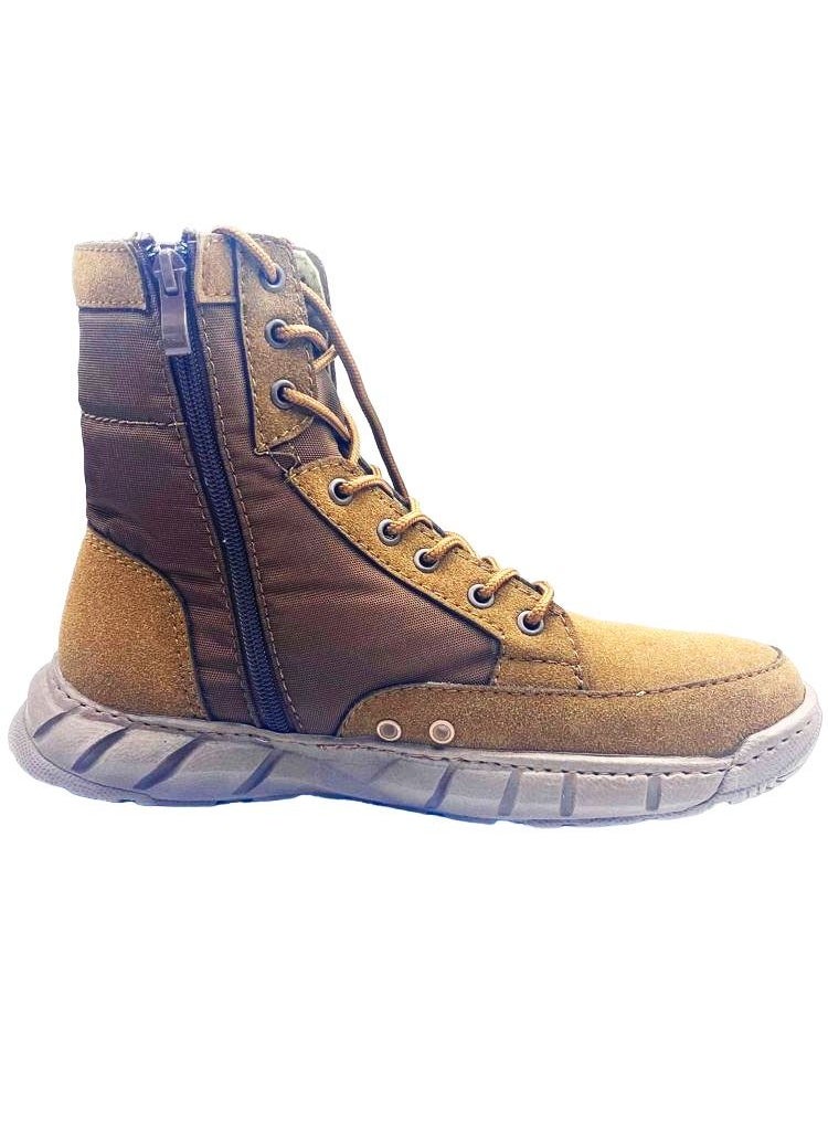 Green Tiger - High Quality Outdoor Men's Hiking Shoes Desert High Military Tactical Boots Men's Soldier Combat Military Boots Size 44 - Image 1