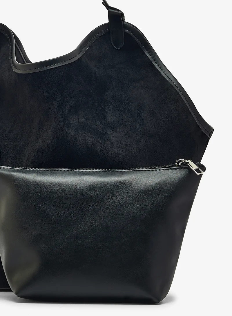 Ella  Suede Top Handle Tote Bag for Women | Best Price UAE