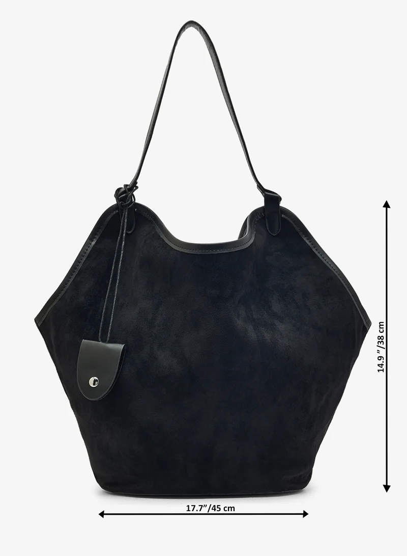 Ella  Suede Top Handle Tote Bag for Women | Best Price UAE