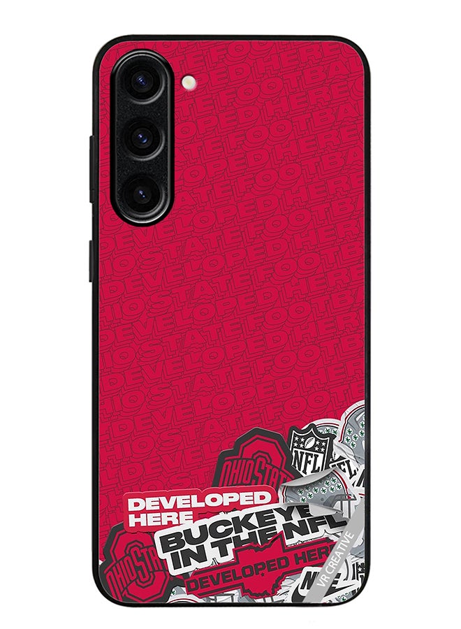 VR CREATIVE Protective Case Cover For Samsung Galaxy S24 Plus Multiple Logo Sticker Design Multicolour - Image 1