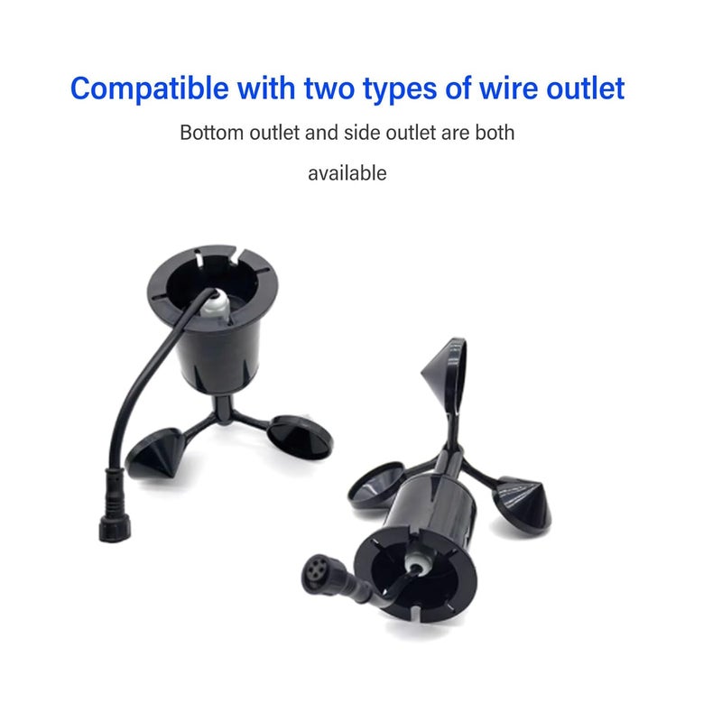 3 Cups Anemometer Wind Speed Sensor High Accuracy 9 30V DC Anti Interference Portable Weather Meter - Image 5