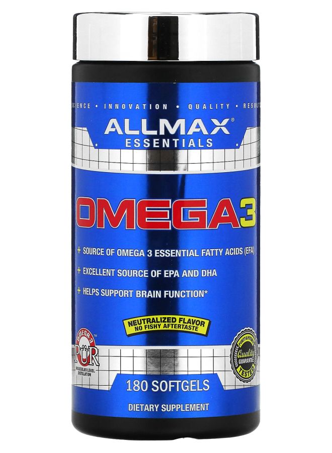 Allmax Omega3 180 Softgels