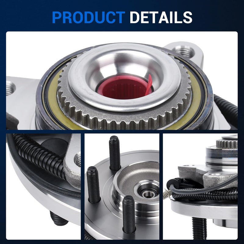 Autoround 4WD Front Wheel Hub and Bearing Assembly 515119 for Ford F-150 2009-2010 - Image 4