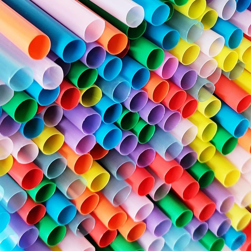 KTOJOY 300 Pcs Flexible Colorful Disposable Plastic Bendable Drinking Bendable Straws 104 Long and 023 Diameter - Image 5