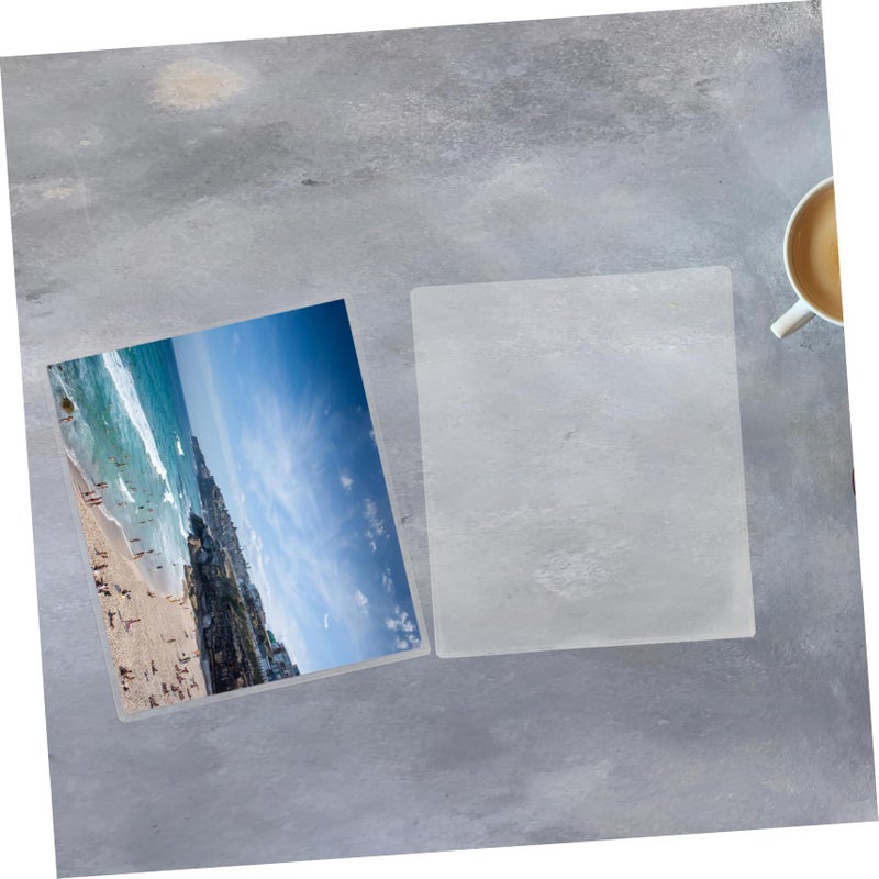 10Pcs A4 Size Hard Plastic Photo Sleeves For Art Prints Certificates Protection - Image 5