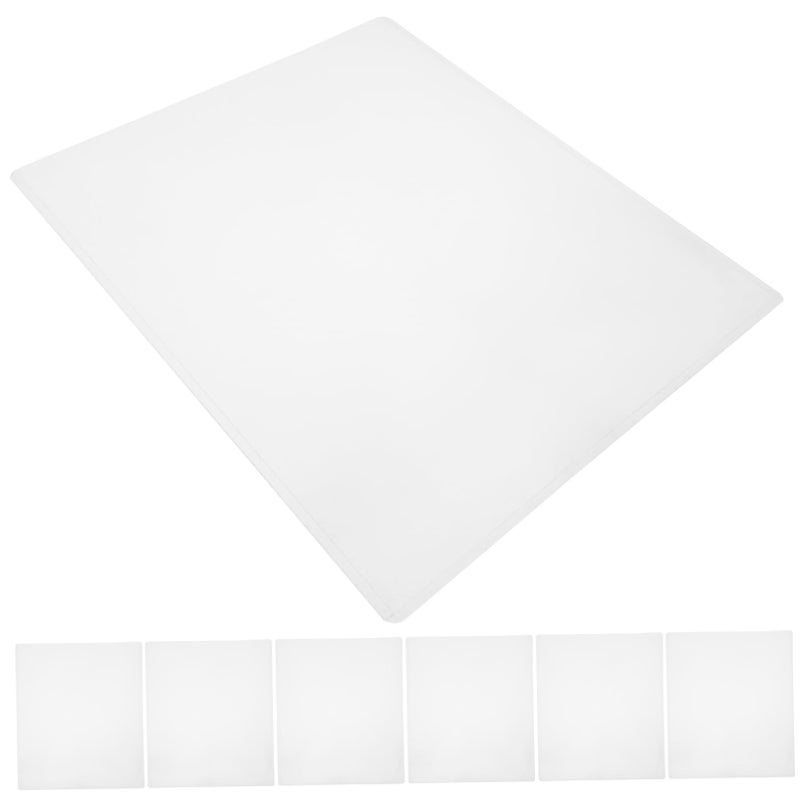 10Pcs A4 Size Hard Plastic Photo Sleeves For Art Prints Certificates Protection - Image 2