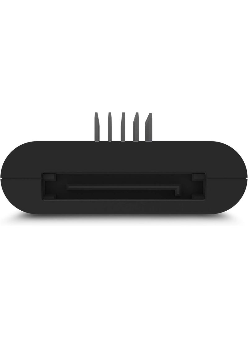 NZXT Internal USB Hub 3 usb header splitter- AC-IUSBH-M3-4 Internal USB 2.0 Ports - 3M Dual Lock Tapes - Magnetic Body - Plug and Play - Image 3