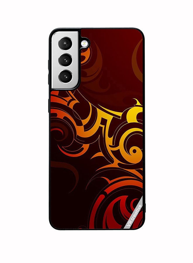 VR CREATIVE Protective Case Cover For Samsung Galaxy S22 Plus 5G Superman Tattoo Background Design Multicolour - Image 1