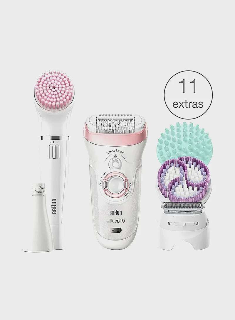 BRAUN Silk-Epil Beauty Set 9 9-985 Deluxe 7-In-1 Cordles