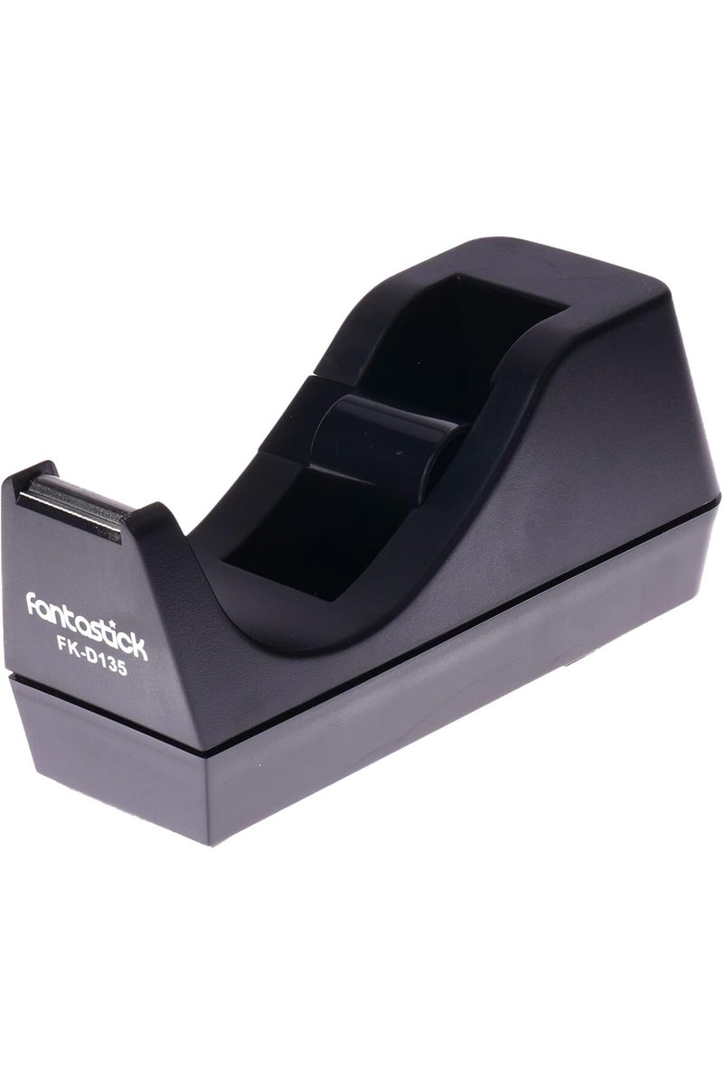 Fantastick FK-D135-BK/N Tape Dispenser with 1-Inch Core, Black - Image 1