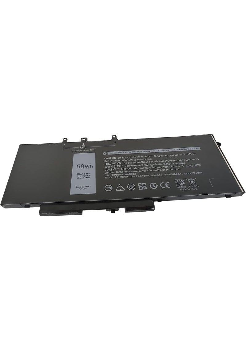 Generic 7.6V 68Wh 68Wh GJKNX GD1JP FPT1C KCM82 DV9NT MT31P Laptop Battery for Dell Latitude 5480 5280 5290 5590 5490 5491 5495 5591, Precision 3520 3530  - Image 3