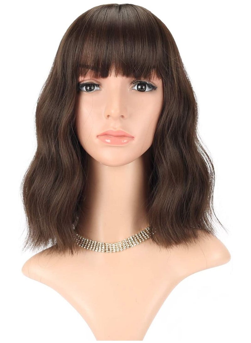 إستيل شعر مستعار مقاوم للحرارة من ألياف Eestelle ، ذو مظهر طبيعي ، مجعد ، مموج ، مستقيم ، طويل ، قصير ، أسود ، بني ، من أجل الحفلات التنكرية للاستخدام اليومي ، شعر مستعار اصطناعي بديل للنساء الموضة - Image 1