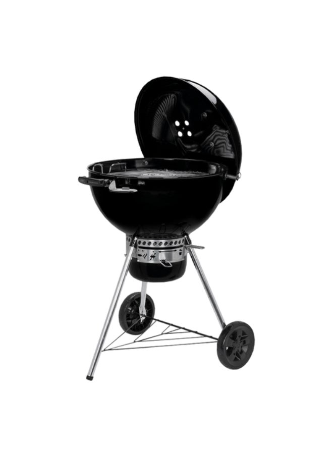 Weber - Rust-Resistant Master-Touch Charcoal Grill Black and Silver 57 cm  JAH14701004/14701004 - Image 1