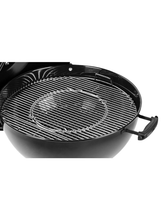 Weber - Rust-Resistant Master-Touch Charcoal Grill Black and Silver 57 cm  JAH14701004/14701004 - Image 1