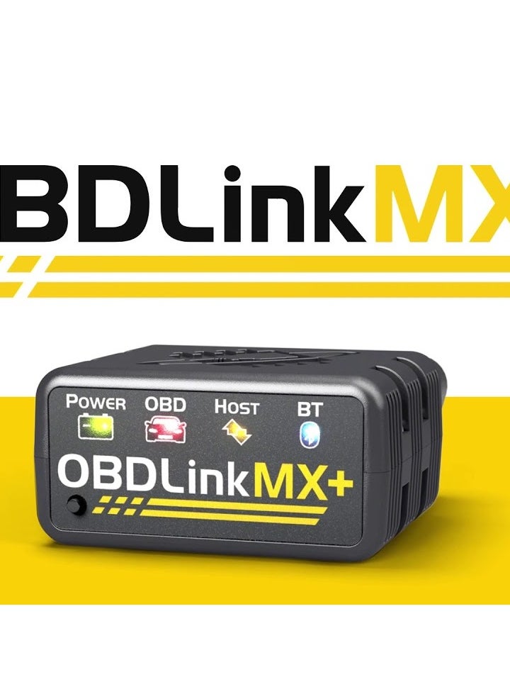 OBDLink - Obdlink  Mx Plus OBD2 Bluetooth Scanner for iPhone, Android, and Windows - Image 1