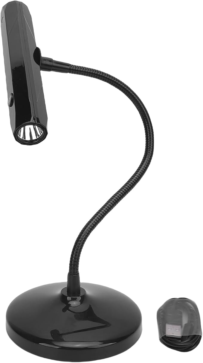 Gooseneck Gel Nail Lamp USB Rechargeable 9W LED Light 360 Degree Rotatable Fast Curing 1 Count - Image 1