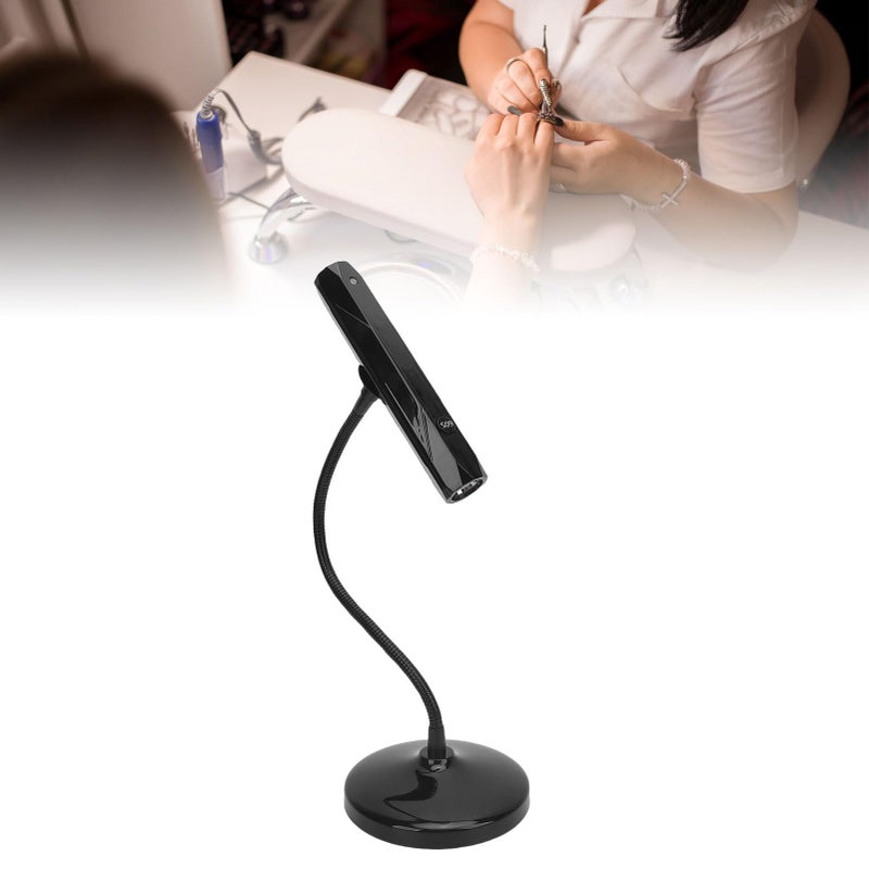 Gooseneck Gel Nail Lamp USB Rechargeable 9W LED Light 360 Degree Rotatable Fast Curing 1 Count - Image 3