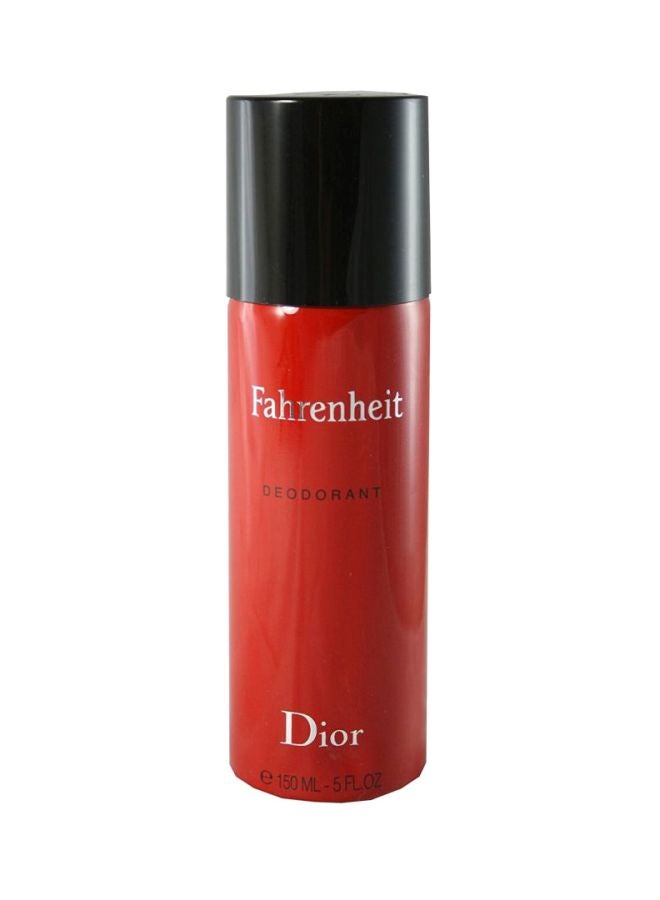 Dior Fahrenheit Deodorant Spray Red/Black/White 150ml - Image 1