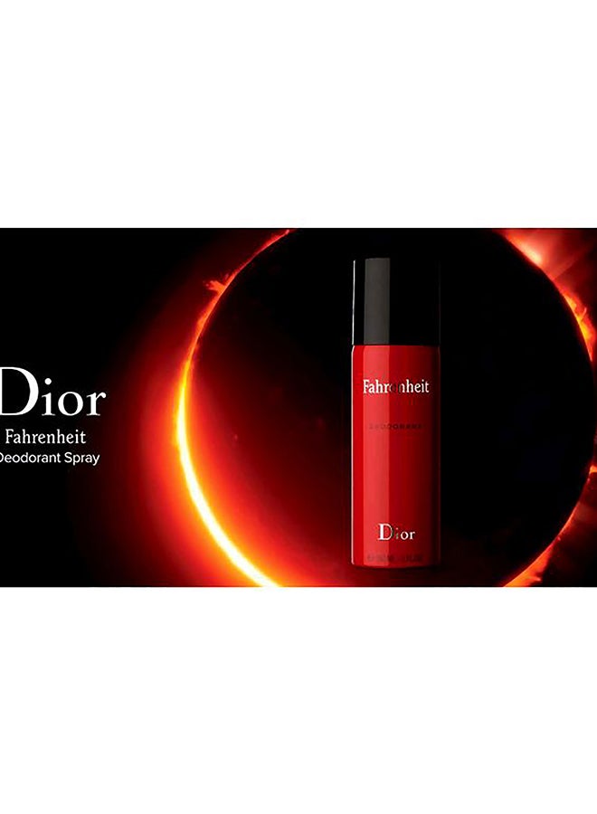 Dior Fahrenheit Deodorant Spray Red/Black/White 150ml - Image 5