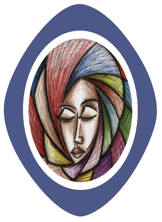 Real Art | Block Décor | Wall Hanging Plates 7", 8", 9" | Fine Bone China | 3 pcs Set | Gift Packing - Image 2