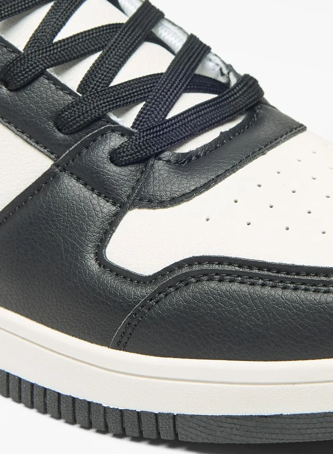 كابا Men's High Top Sports Shoes with Lace-Up Closure