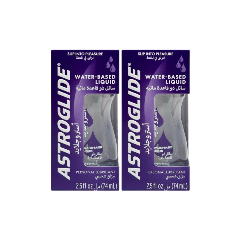Premium Water-Based Personal Lubricant for Long-Lasting Smooth Comfort and Ease 2 packs