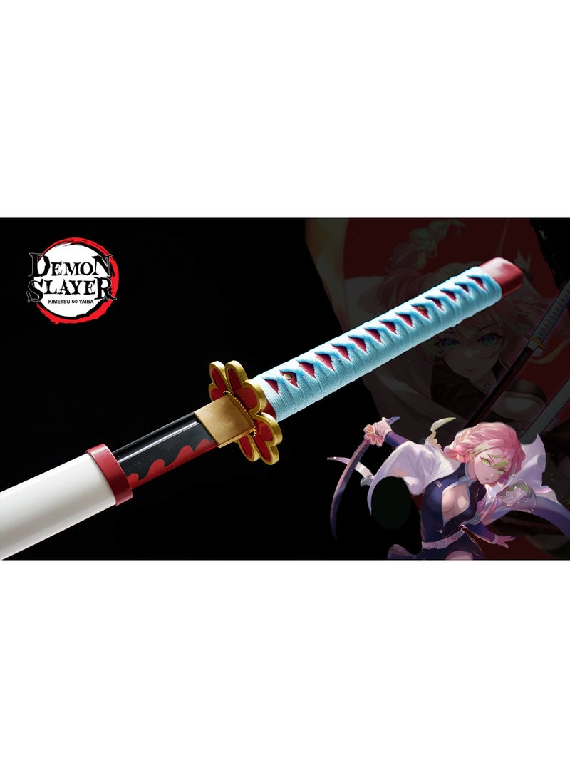 O8.design Anime | Mitsuri Kanroji's Sword Replica (1:1 Scale) | High-Quality Carbon Steel, Non-Sharpened Prop for Cosplay & Collectors - Image 5