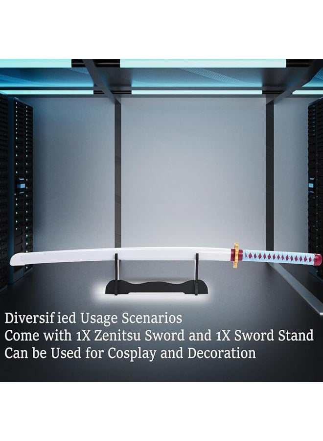 O8.design Anime | Mitsuri Kanroji's Sword Replica (1:1 Scale) | High-Quality Carbon Steel, Non-Sharpened Prop for Cosplay & Collectors - Image 4