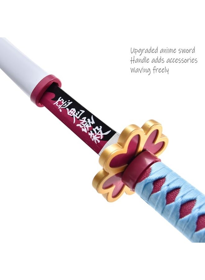 O8.design Anime | Mitsuri Kanroji's Sword Replica (1:1 Scale) | High-Quality Carbon Steel, Non-Sharpened Prop for Cosplay & Collectors - Image 1