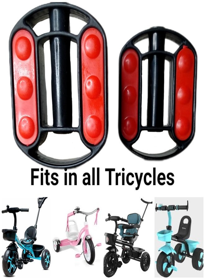 CYIDER Kids Tricycle And Bike Pedals Set, According To Stock, For Damaged Pedal Replacement, Easy To Replace, Multicolor - Image 2