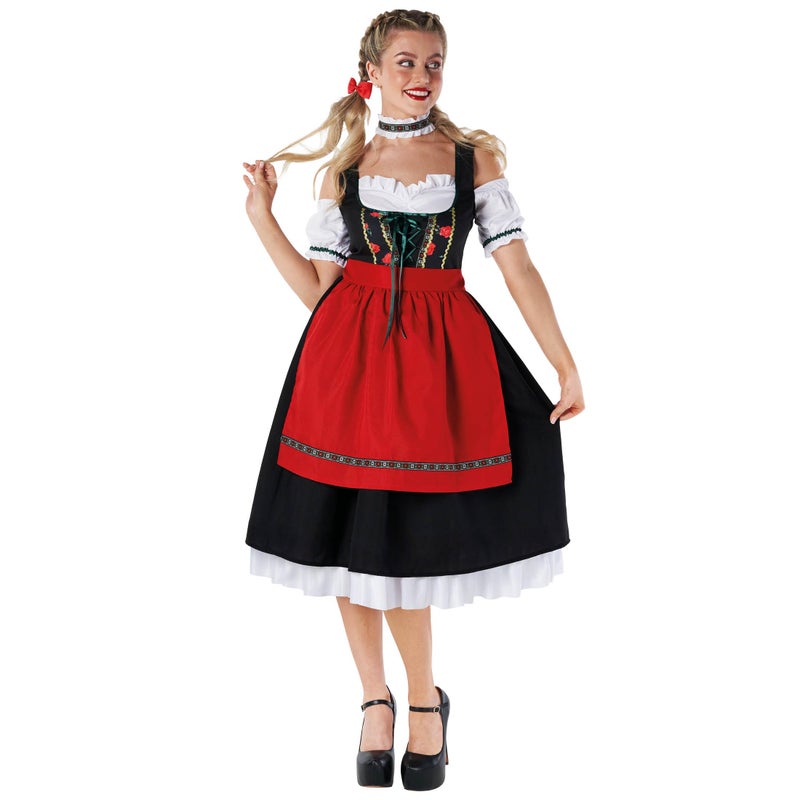 Morph Dirndl Dresses Women Oktoberfest Outfits Women October Festival Costume Womens Lederhosen Womens Halloween Costume 2XLarge