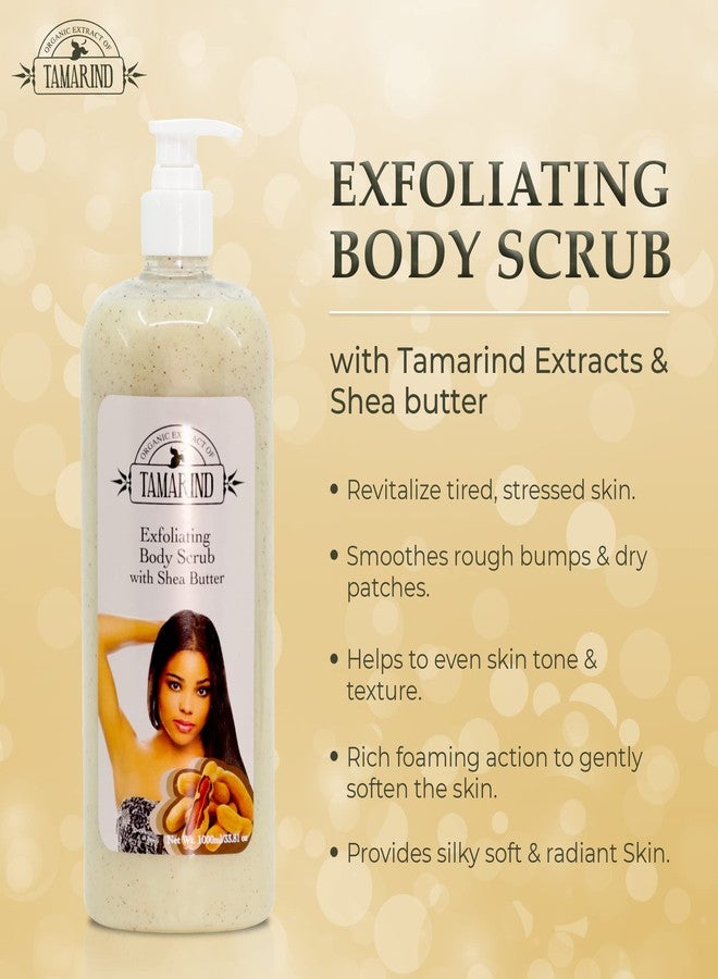 OMIC Organic Extract Of Tamarind, Exfoliating Body Wash, 33.8 Fl oz 1000ml, with Tamarind Oil and She Butter - Image 3